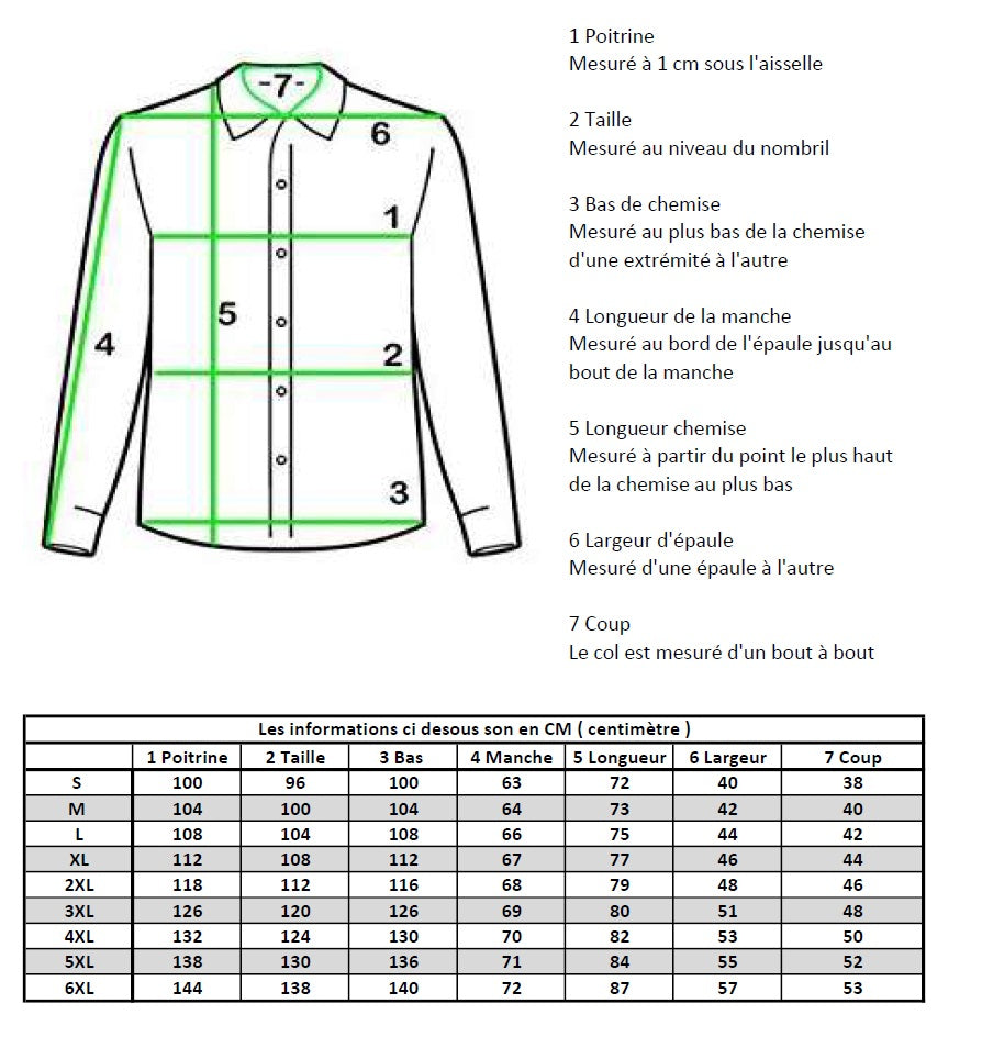 Chemise homme bicolore manches longue Modèle BX508